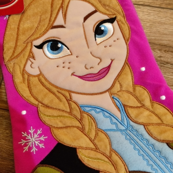 20" Disney Frozen Princess Anna Christmas Stocking - Picture 3 of 5